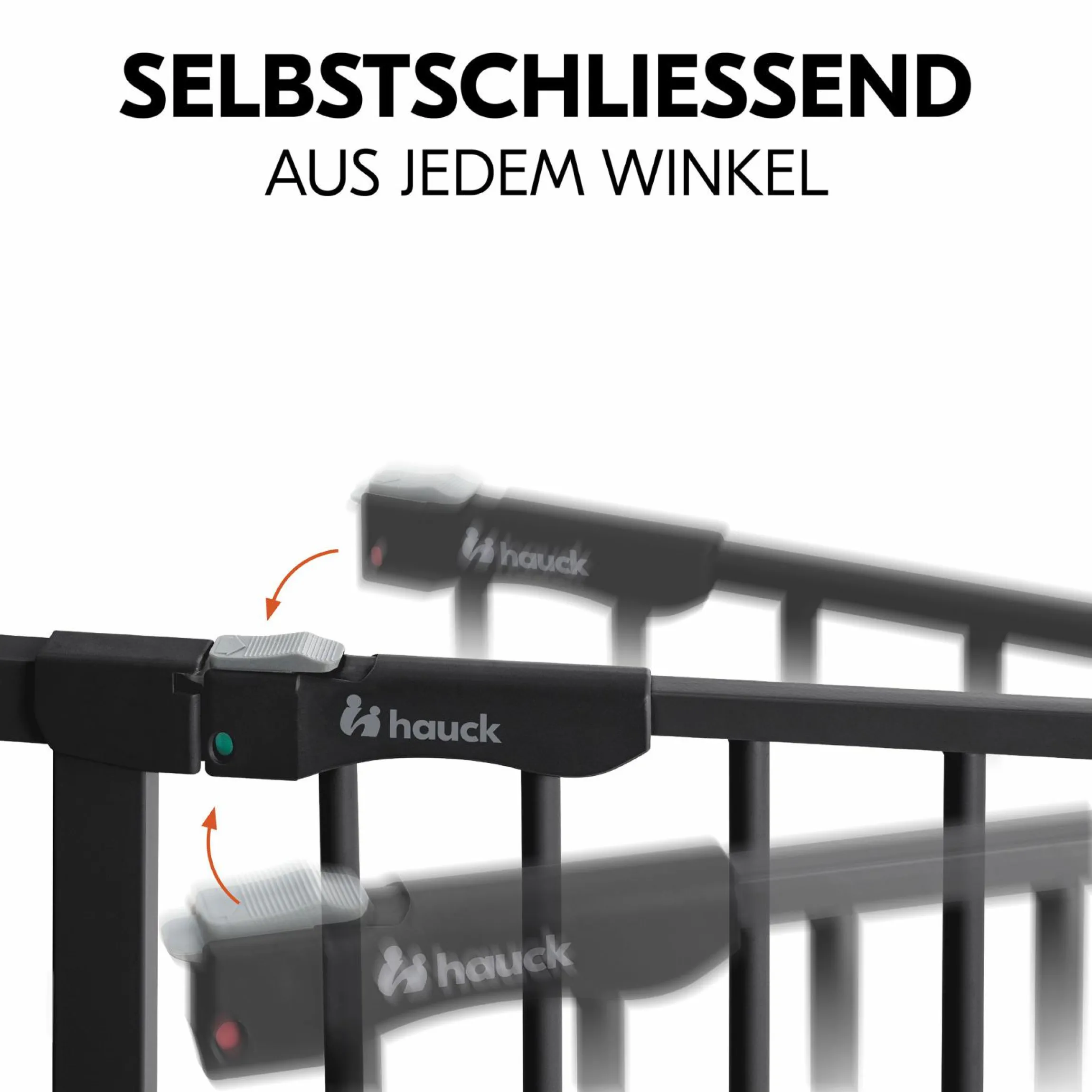 Türschutzgitter Clear Step Autoclose 2 - Black