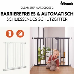 Türschutzgitter Clear Step Autoclose 2 - White