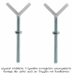 Türschutzgitter Verlängerung Safety Gate Extensions 21 cm - Dark Grey