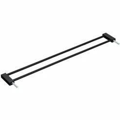 Türschutzgitter Verlängerung Safety Gate Extension 9 cm - passend für Hauck Schutzgitter - Black