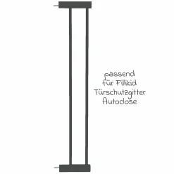 Türschutzgitter-Verlängerung 14 cm passend für Autoclose - Schwarz
