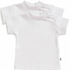 T-Shirt 2er Pack - Weiß - Gr. 74