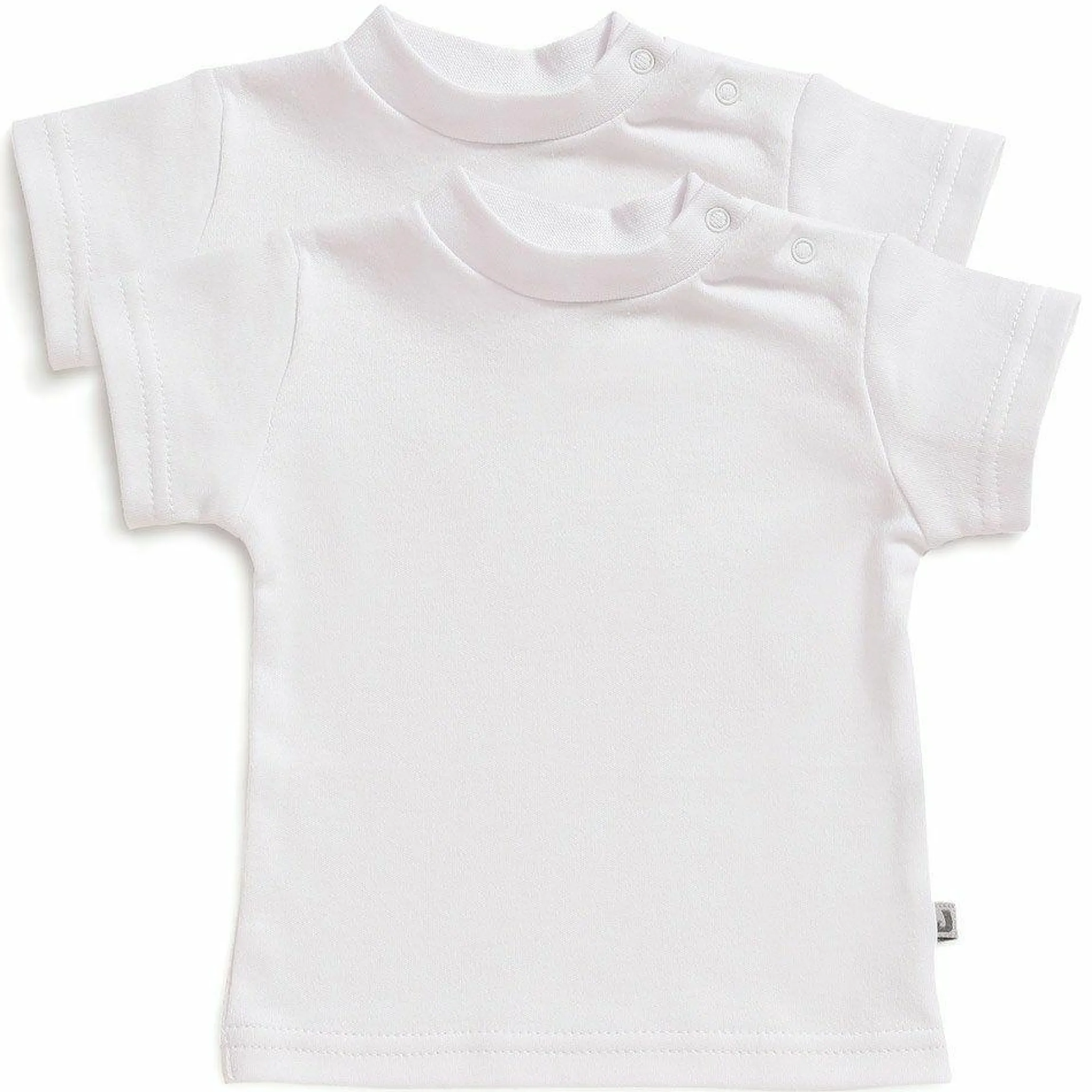 T-Shirt 2er Pack - Weiß - Gr. 74