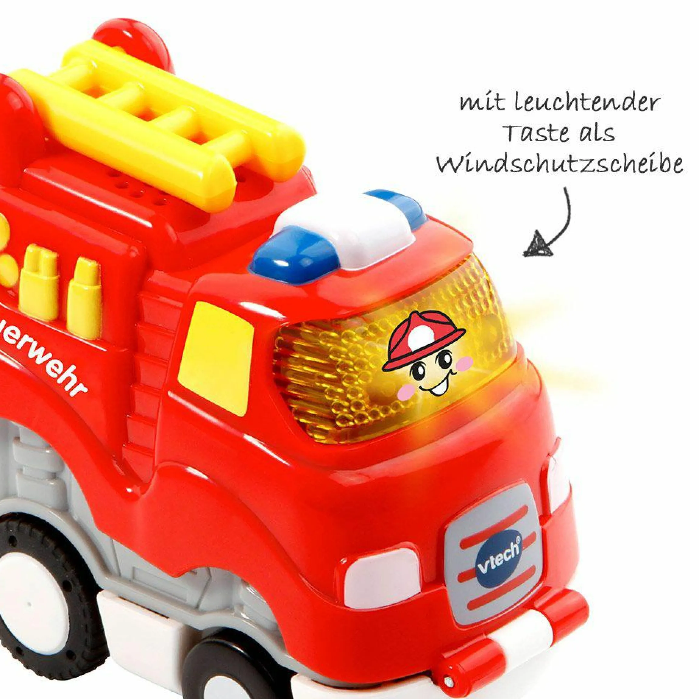 Tut Tut Baby Flitzer - Press & Go - Feuerwehr