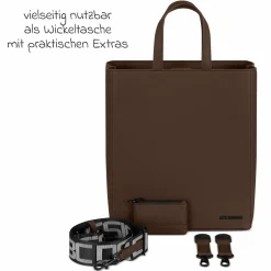 Umhängetasche Tote Bag Daily mit großzügigen Staufächern - Brown - Kollektion 2025