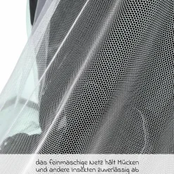 Universal Insektenschutz / Mückennetz für Kombi-Kinderwagen & Buggy - Dark Grey - Kollektion 2025