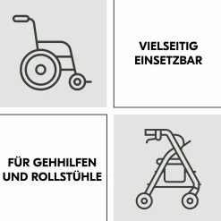 Universal Kinderwagen Haken für Tragetaschen / Wickeltaschen - Grey