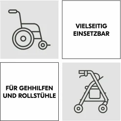 Universal Kinderwagen Haken für Tragetaschen / Wickeltaschen - Brown