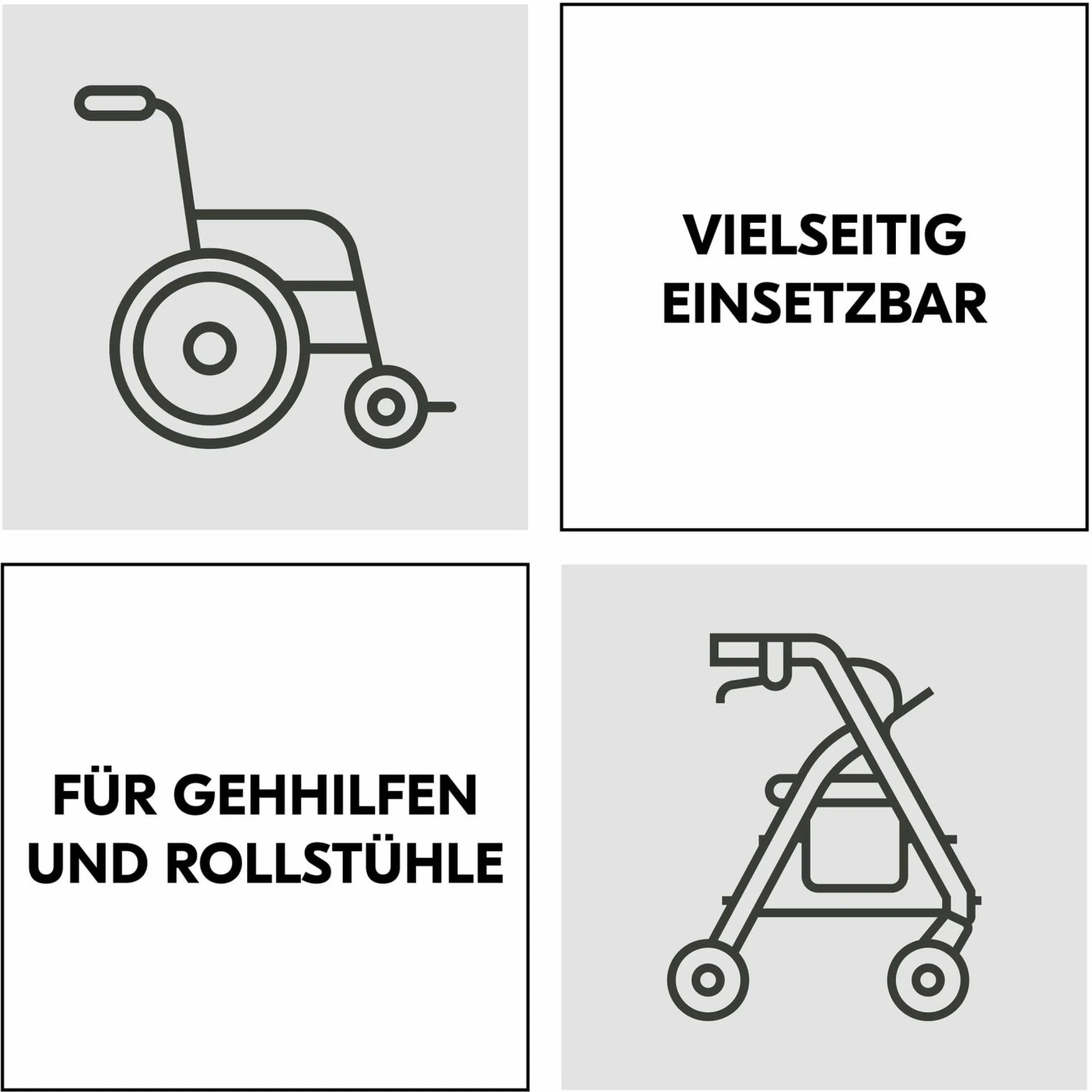 Universal Kinderwagen Haken für Tragetaschen / Wickeltaschen - Brown