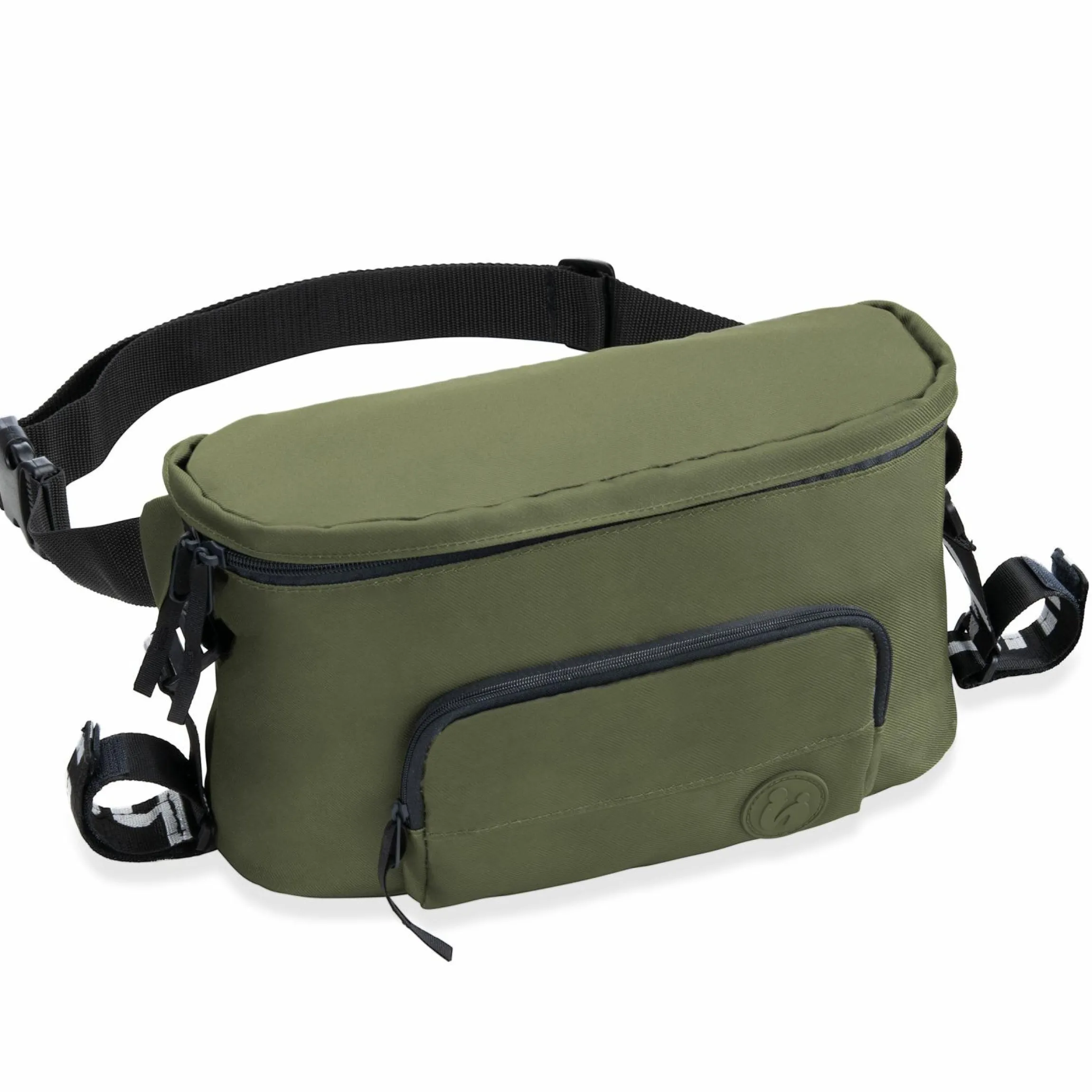 Universal Kinderwagen Organizer und Bauchtasche - Pushchair Hip Bag - Olive
