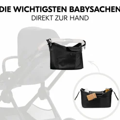 Universal Kinderwagen Organizer - Black