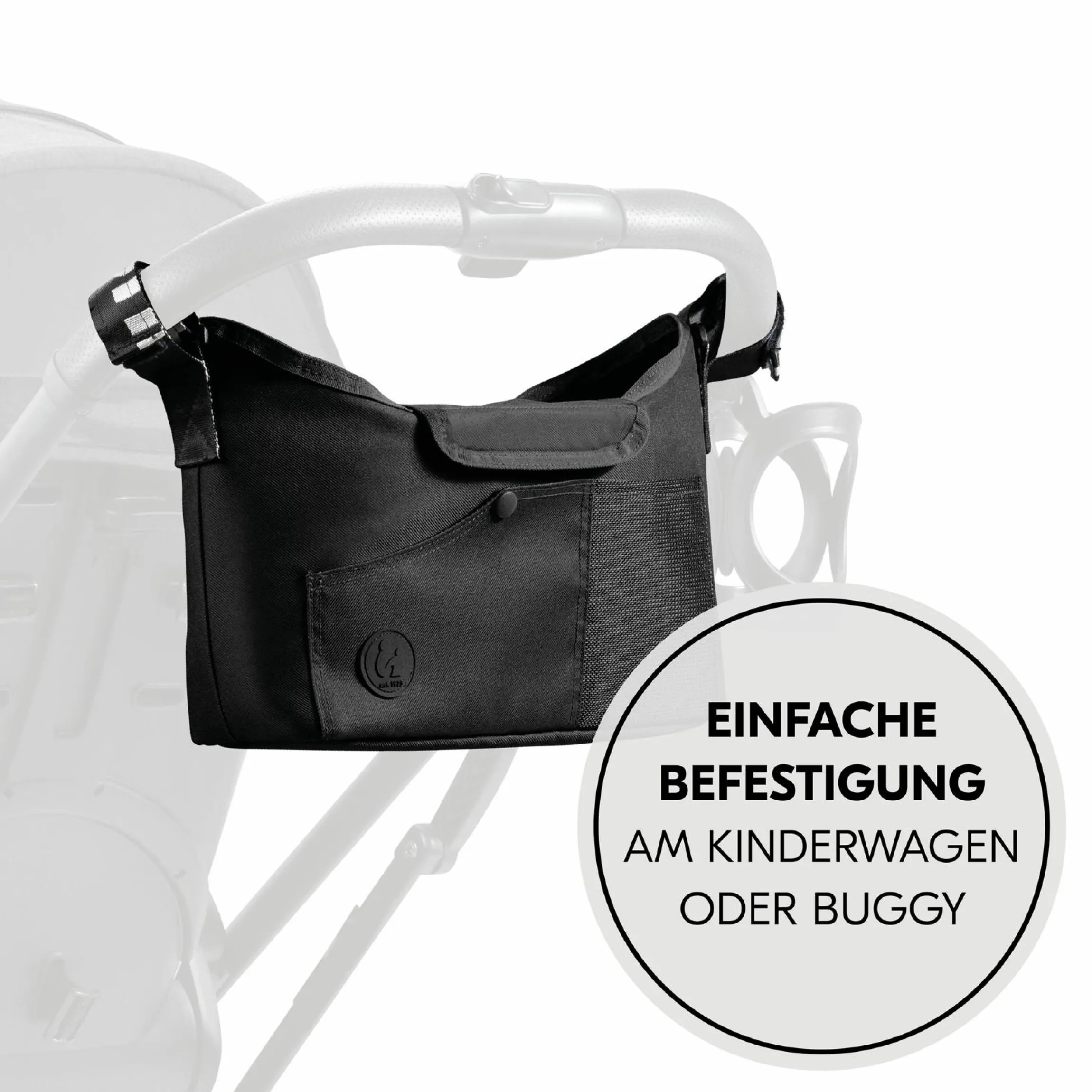 Universal Kinderwagen Organizer - Black