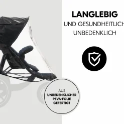 Universal Regenschutz für 3-rädrige Buggys und Kinderwagen
