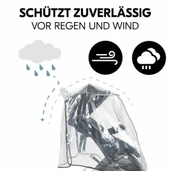 Universal Regenschutz für Geschwisterwagen / Zwillingsbuggys