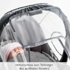 Universal Regenschutz für Babyschale (z.B. Maxi-Cosi, Cybex, Römer)