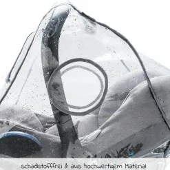 Universal Regenschutz für Babyschale (z.B. Maxi-Cosi, Cybex, Römer)