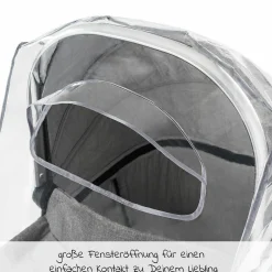Universal Regenschutz für Kinderwagen (Babywannen oder Tragetaschen)