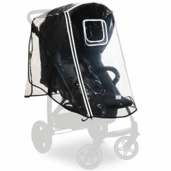 Universal Regenschutz mit großer Frontöffnung für Buggys & Kinderwagen