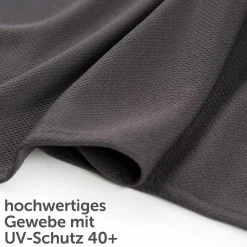 Universal Sonnenschutz fürs Auto mit Vorhang-Funktion & UV-Schutz - Anthrazit