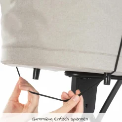 Universal Sonnensegel für Kinderwagen - Grey