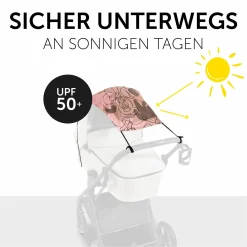 Universal Sonnensegel für Kinderwagen - Disney - Minnie Mouse Rose