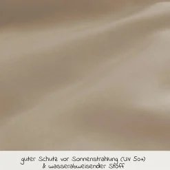 Universal Sonnensegel für Kinderwagen - Beige