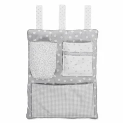 Utensilo für alle babybay Beistellbetten - Perlgrau - Kollektion 2024