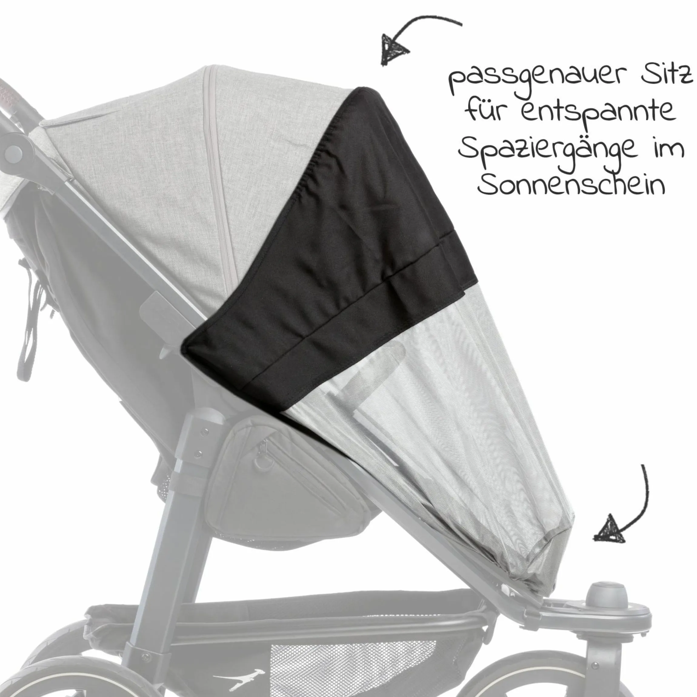 UV-Sonnenschutz für Mono 2 Sportkinderwagen
