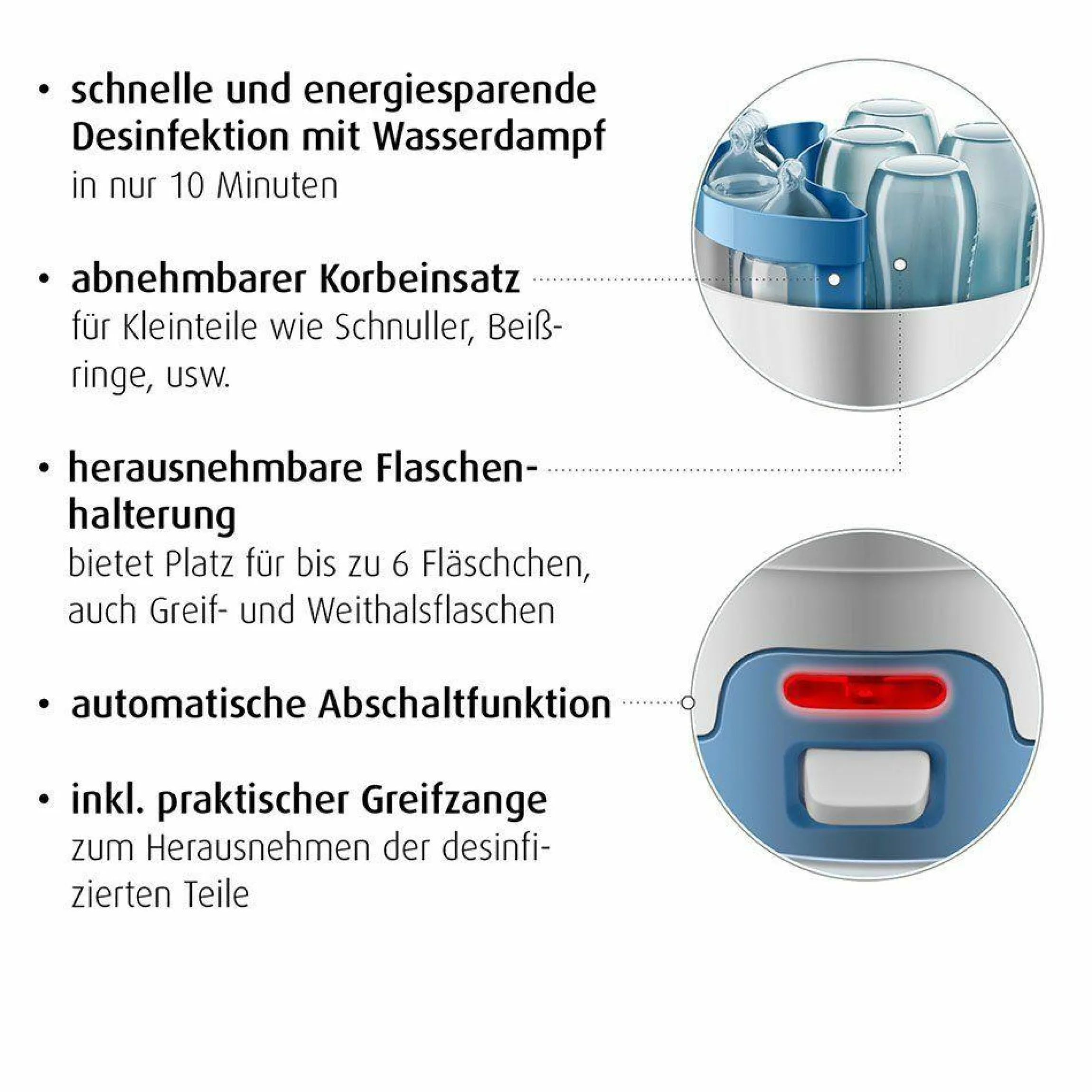 Vaporisator VapoMat - Weiß Blau