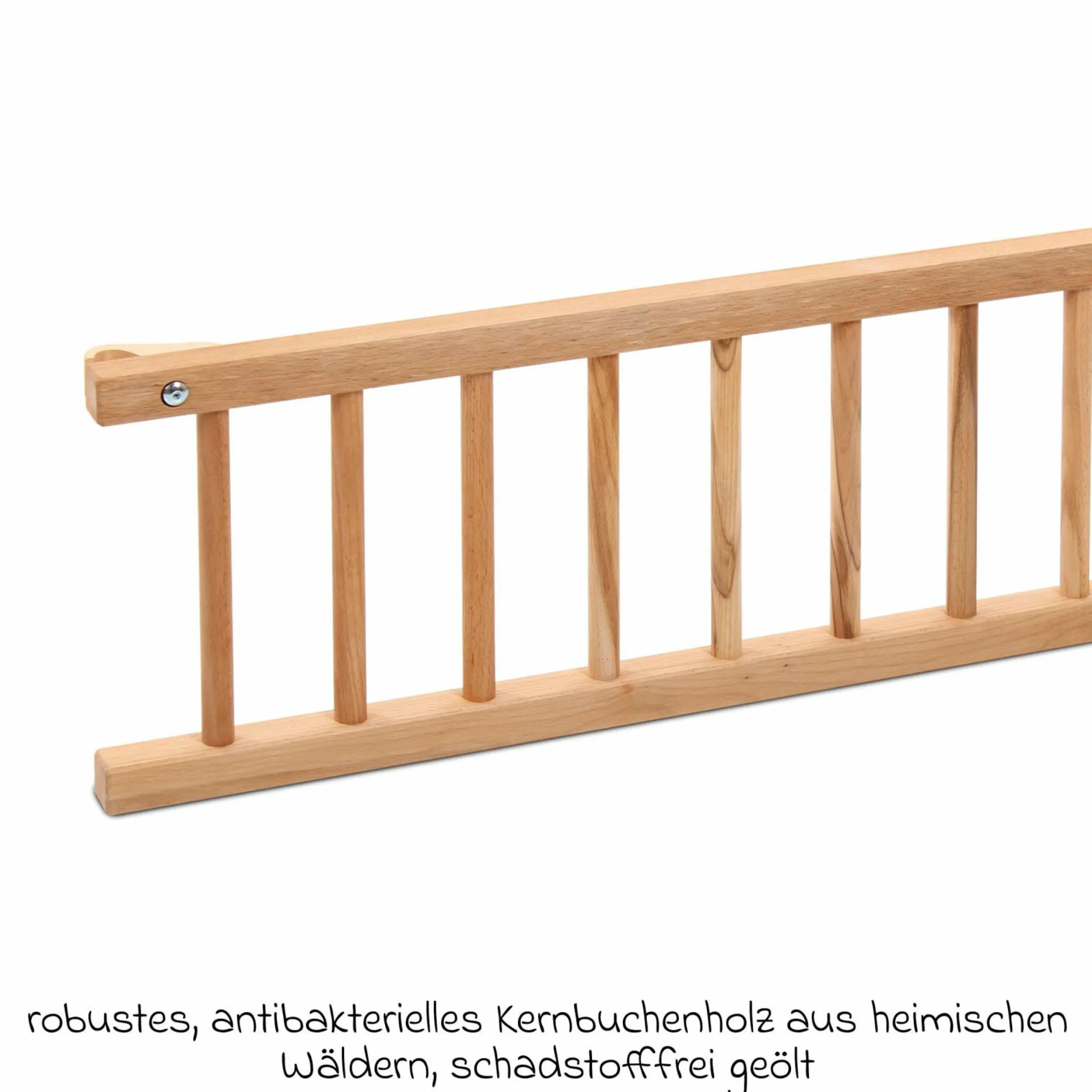 Verschlußgitter für Beistellbett Original & Midi - Kernbuche geölt - Kollektion 2024