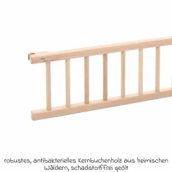 Verschlussgitter für Beistellbett Maxi & Boxspring - Natur lackiert - Kollektion 2024