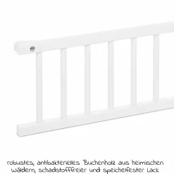 Verschlussgitter für Boxspringbett XXL - Stubenwagennutzung - Weiß lackiert - Kollektion 2024