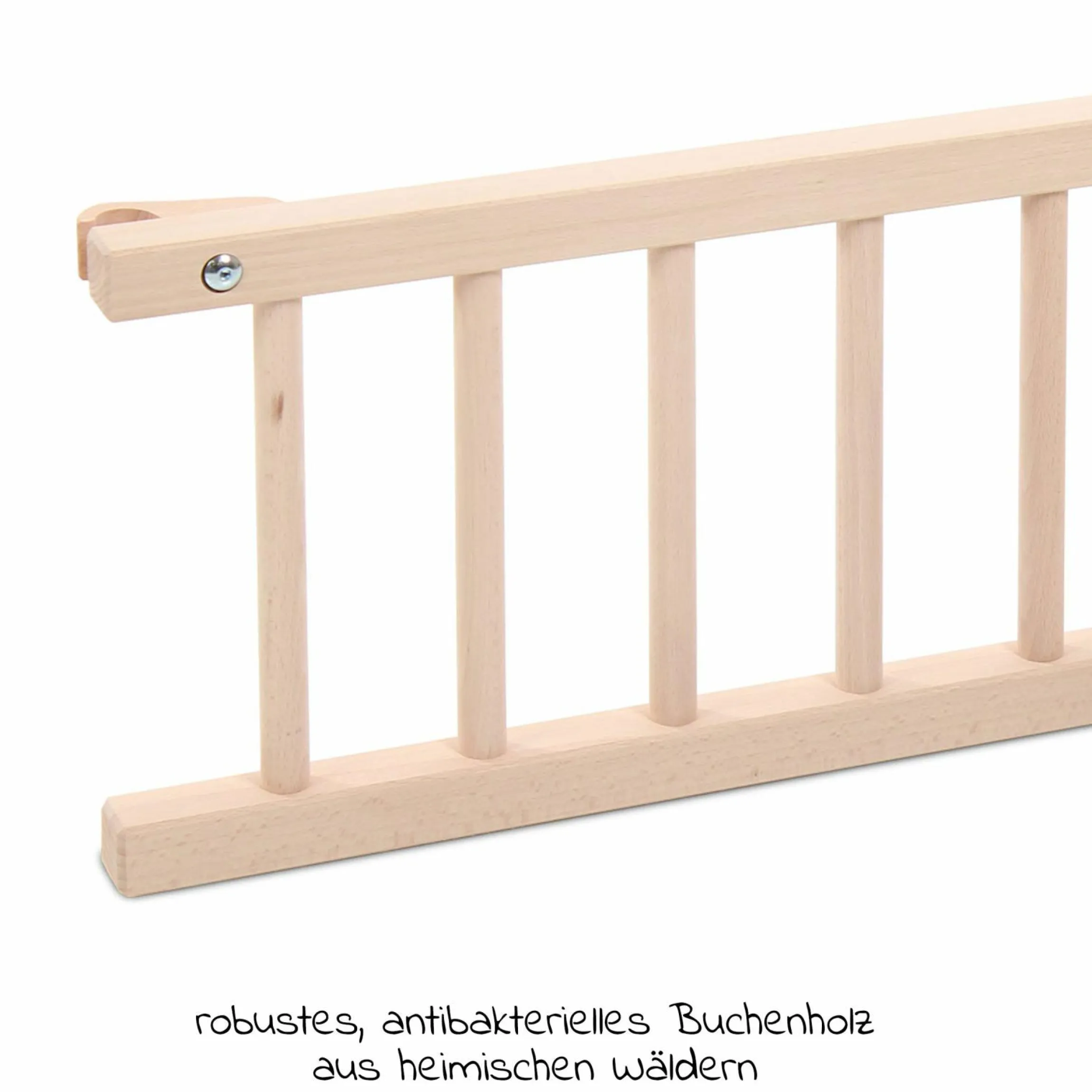Verschlussgitter für das Beistellbett Original & Midi - Natur unbehandelt - Kollektion 2024