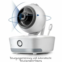 Video-Babyphone BabyCam XL - Weiß / Grau
