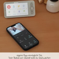 Video-Babyphone mit 360° Kamera & 720p-HD-Bildschirm - Zen Night Light