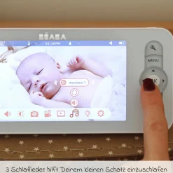 Video-Babyphone mit 360° Kamera & 720p-HD-Bildschirm - Zen Night Light