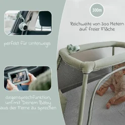 Video-Babyphone Yoo Go Plus mit Kamera & 5 Zoll HD-Bildschirm