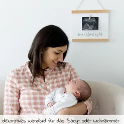Wandbehang für Ultraschallbild - Love at first sight