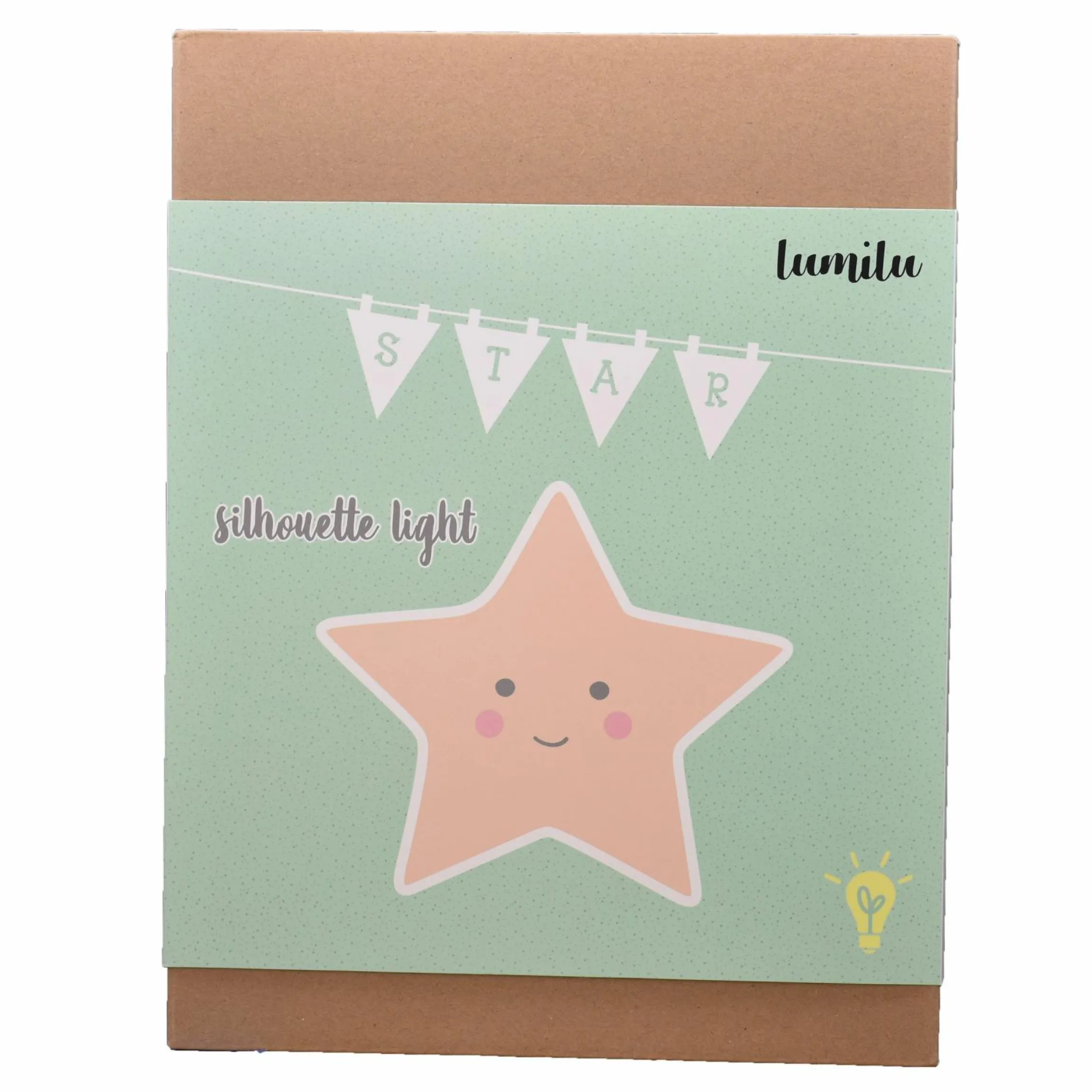 Wand-Nachtlicht Lumilu Silhouette Light - Star