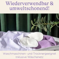 Waschbare Stilleinlage 4er Pack - Weiß