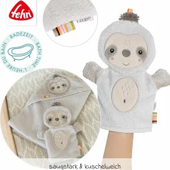 Waschhandschuh - Faultier