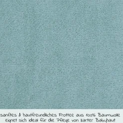 Waschhandschuh 3er Pack - Uni Eisblau
