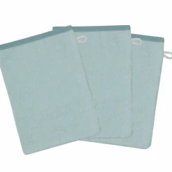 Waschhandschuh 3er Pack - Uni Mint