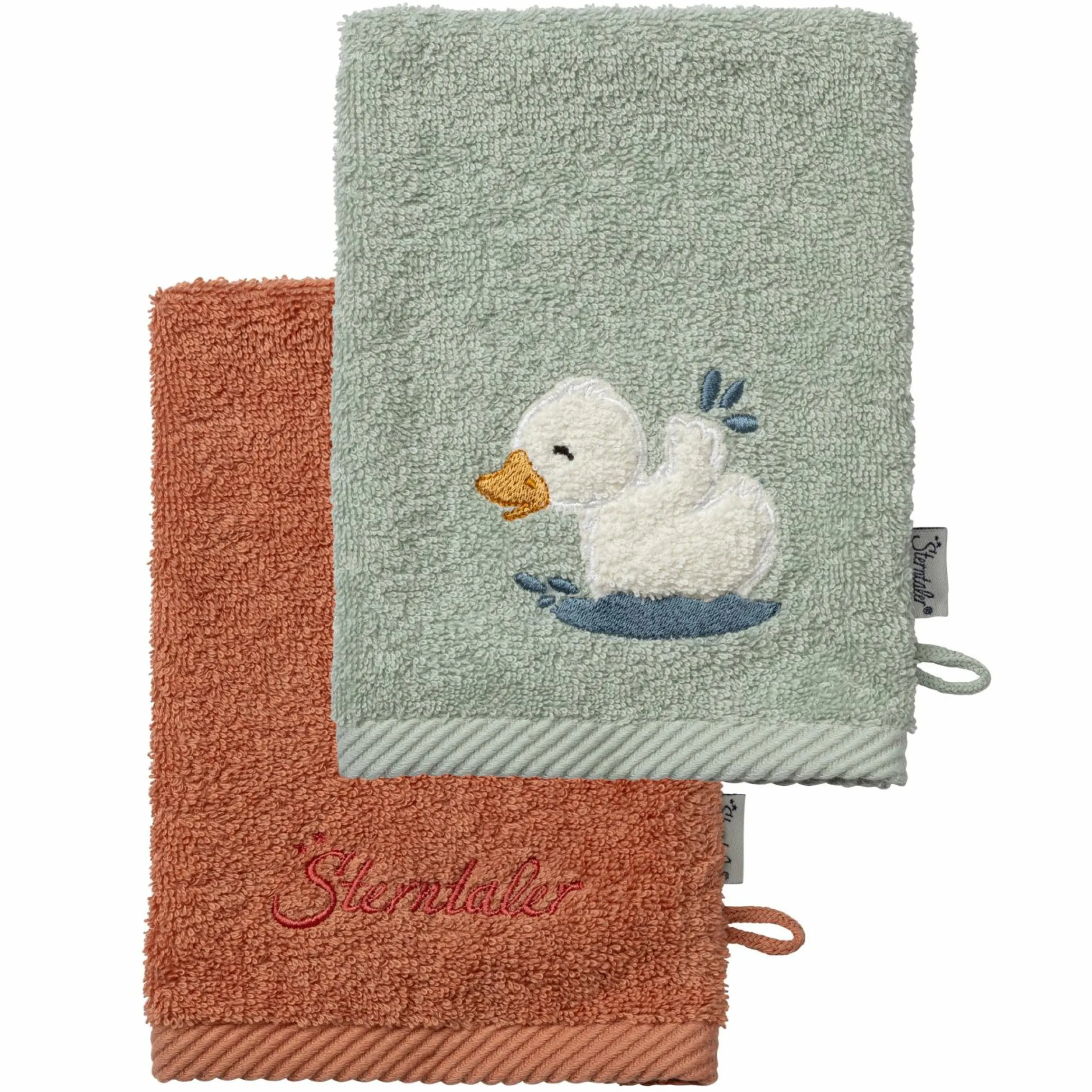 Waschhandschuh 2er Pack 21 x 15 cm - Edda