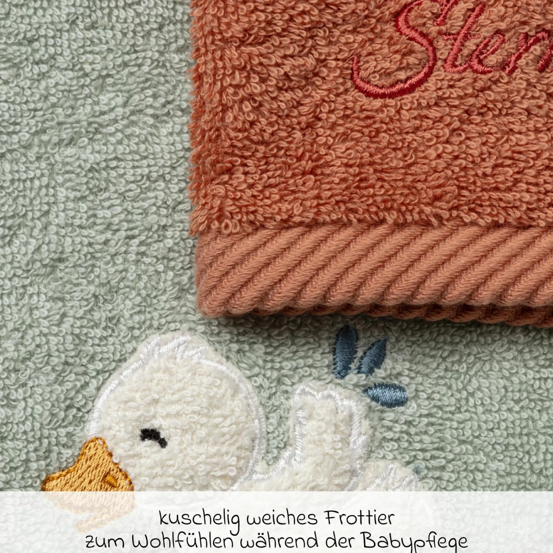Waschhandschuh 2er Pack 21 x 15 cm - Edda