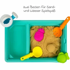 Wasser & Sandspieltisch mit 5-tlg. Zubehör