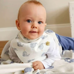 Wende-Bandana aus Bio-Baumwolle - Little Water Whale