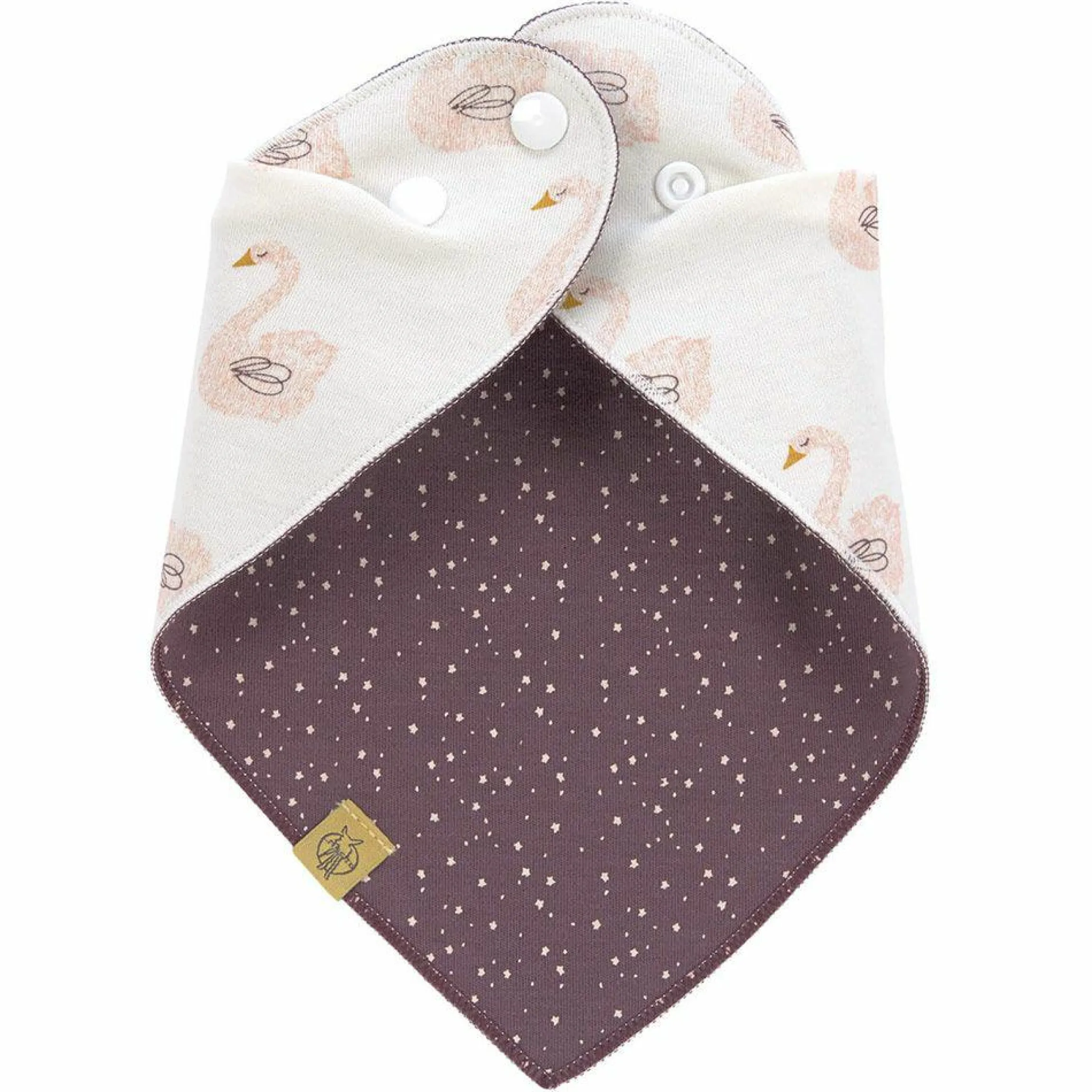 Wende-Bandana aus Bio-Baumwolle - Little Water Swan