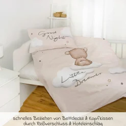 Wende-Bettwäsche 100 x 135 cm - Little Dreamer
