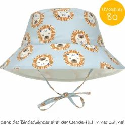 Wende-Hut LSF Sun Protection Bucket Hat - Lion Powder Blue - Gr. 43/45